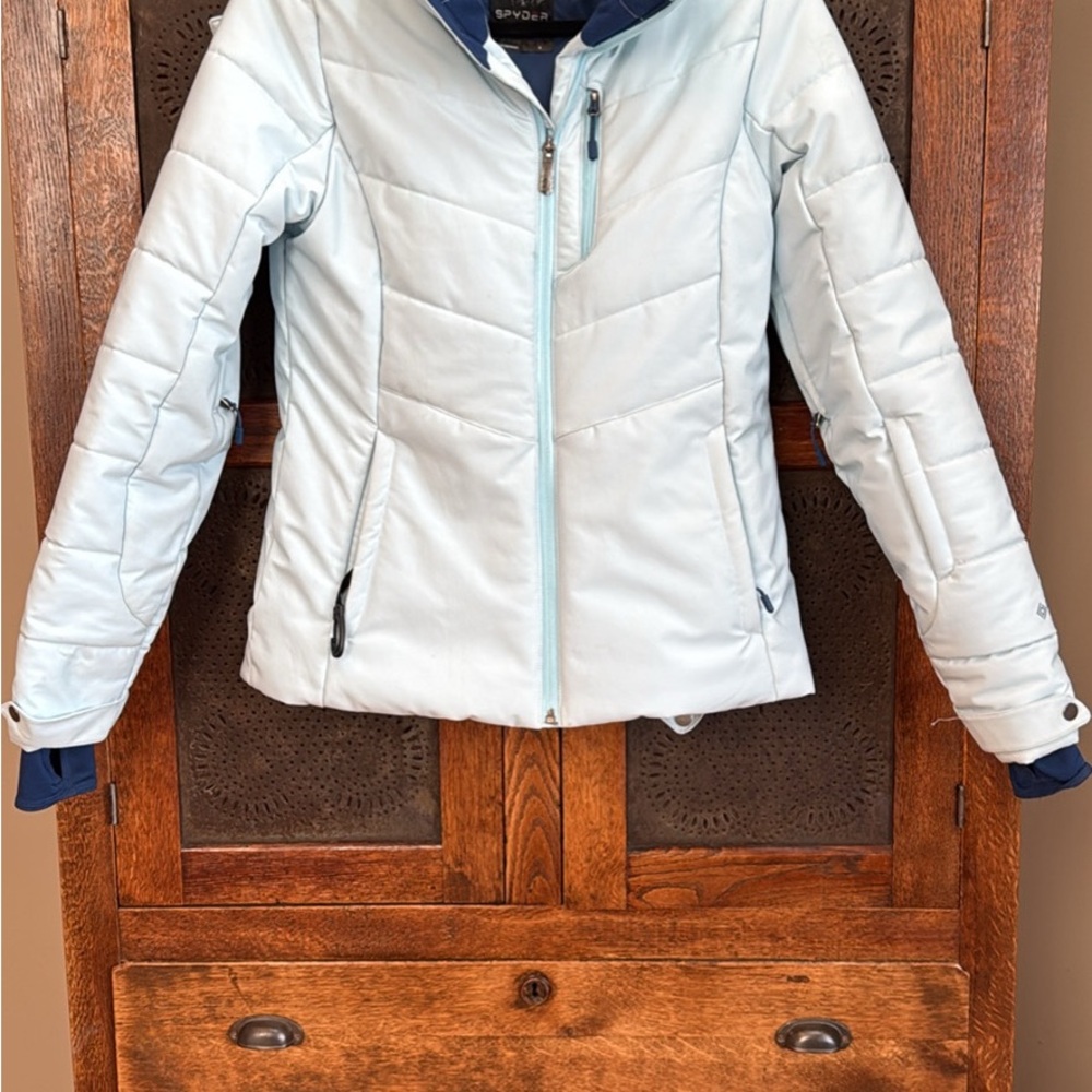 Women’s Spyder Light Blue Ski Jacket